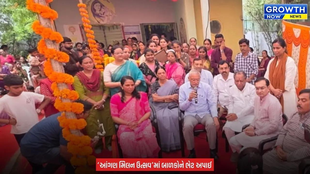 BJP Seva Sankalp Abhiyan : અમદાવાદના વિરાટનગરમાં ‘આંગણ મિલન ઉત્સવ’, બાળકો સાથે જગદીશ વિશ્વકર્માનો આત્મીય સંવાદ