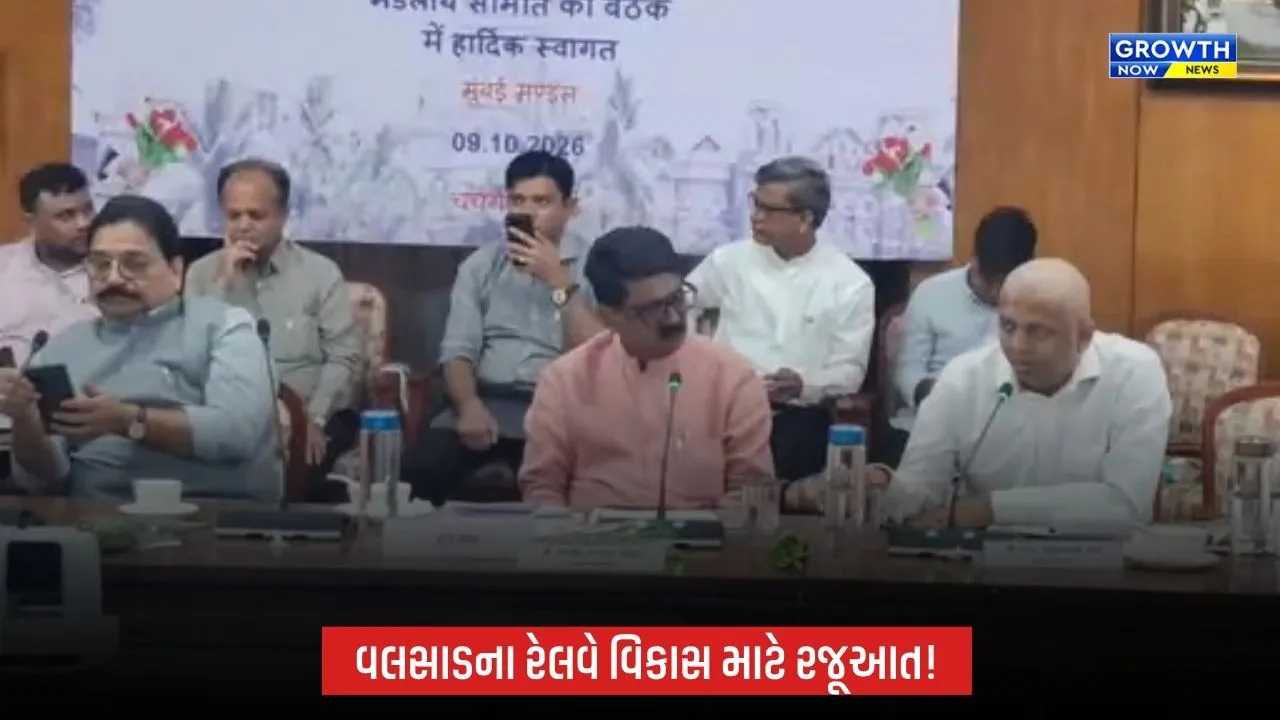Valsadના રેલવે પ્રશ્નો મુદ્દે સાંસદ ધવલ પટેલની રજૂઆત, નવી ટ્રેનો અને સ્ટોપેજની માંગ