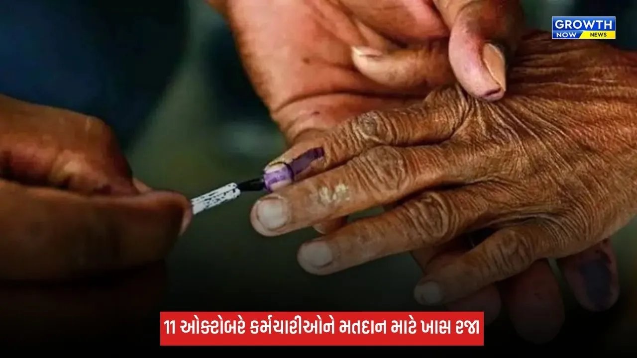 Gujarat Local Election: 11 ઓક્ટોબરની સ્થાનિક સ્વરાજ્યની ચૂંટણીમાં શ્રમયોગીઓને મતદાન માટે ખાસ રજા