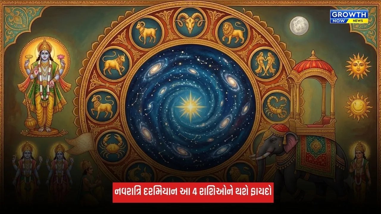 Shardiya Navratri 2026: નવરાત્રિ દરમિયાન બે વાર બનશે ગજકેસરી યોગ, આ 4 રાશિઓ પર માતા દેવીના રહેશે આશીર્વાદ