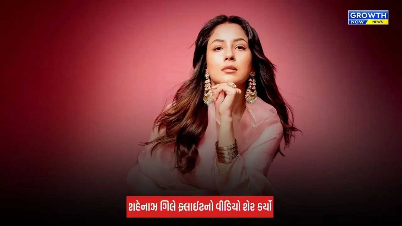 Shehnaaz Gill: એક્ટ્રેસની ફ્લાઈટમાં અચાનક હવામાં થઈ ઉથલપાથલ, વાયરલ થયો VIDEO