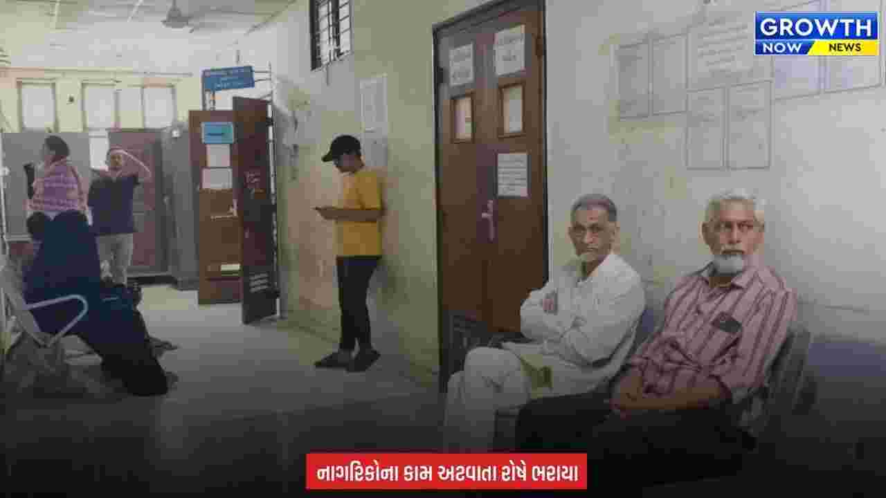 Surat News : 14 માગણીઓ સાથે મહેસૂલ કર્મચારીઓ હડતાળ પર ઉતર્યા, મહેસૂલ કચેરીઓમાં સરકારી કામ પર દેખાઈ અસર