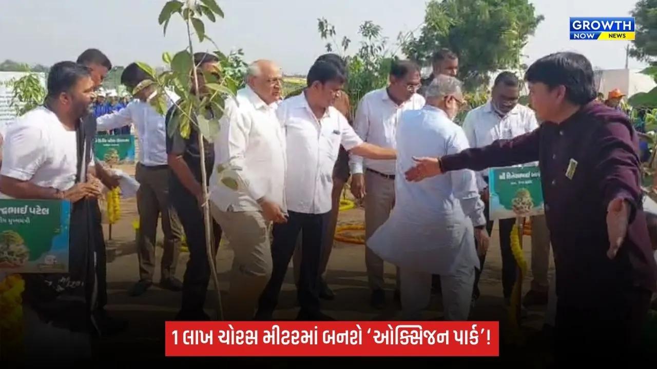 Rakanpurમાં 1 લાખ ચોરસ મીટરમાં બનશે ‘ઓક્સિજન પાર્ક’, 2.22 લાખ વૃક્ષો ઉછેરાશે