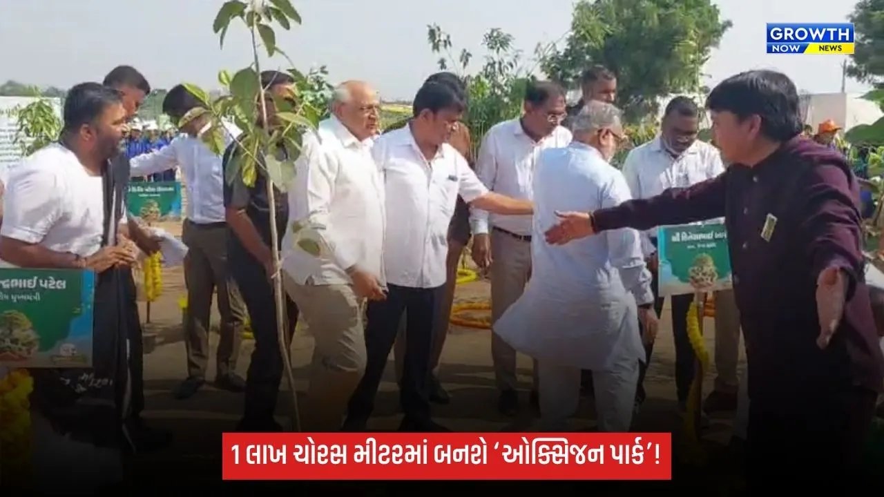 Rakanpurમાં 1 લાખ ચોરસ મીટરમાં બનશે ‘ઓક્સિજન પાર્ક’, 2.22 લાખ વૃક્ષો ઉછેરાશે
