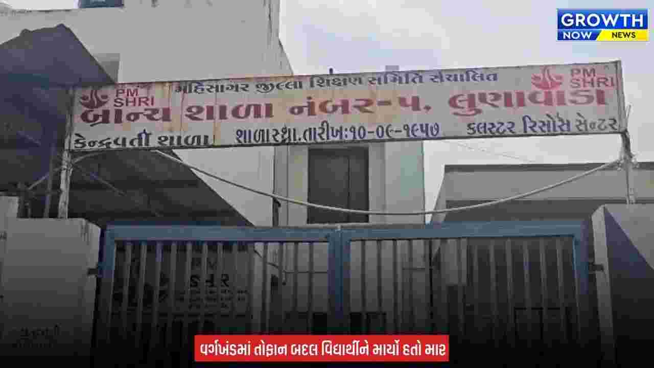 Mahisagar News : વિદ્યાર્થીને માર મારવાના આક્ષેપ બાદ શિક્ષક સસ્પેન્ડ, વિદ્યાર્થીને ડ્રીલ મશીન મારવાનો હતો આક્ષેપ