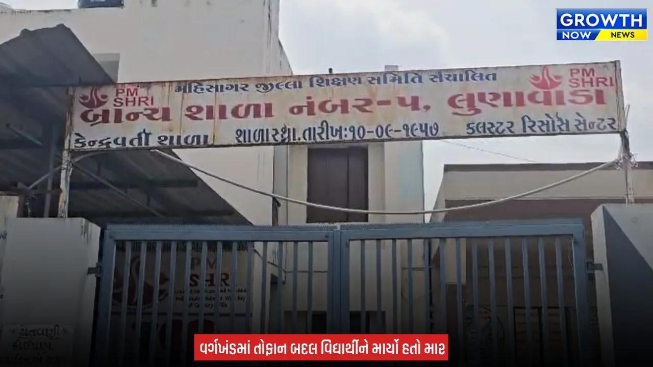 Mahisagar News : વિદ્યાર્થીને માર મારવાના આક્ષેપ બાદ શિક્ષક સસ્પેન્ડ, વિદ્યાર્થીને ડ્રીલ મશીન મારવાનો હતો આક્ષેપ