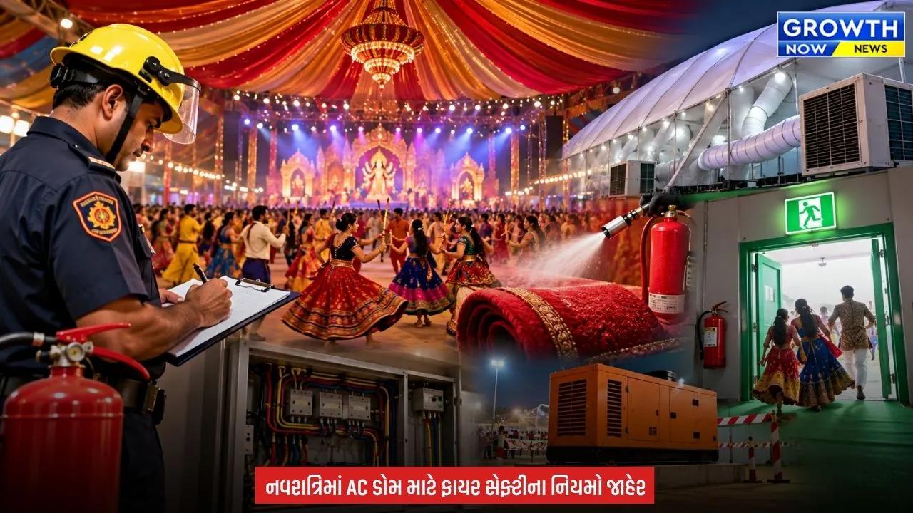 Ahmedabad News : નવરાત્રિ પહેલાં અમદાવાદ ફાયર વિભાગ એલર્ટ, AC ડોમ ગરબા માટે ફાયર NOC ફરજિયાત