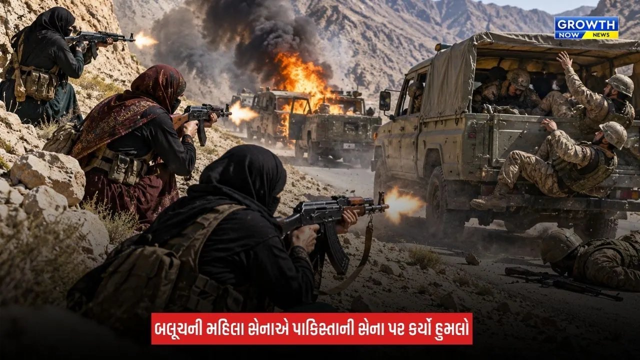Balochistanમાં પાકિસ્તાની સેનાના કાફલા પર હુમલાનો દાવો, મહિલા વિંગે 9 જવાનોને કર્યા ઠાર