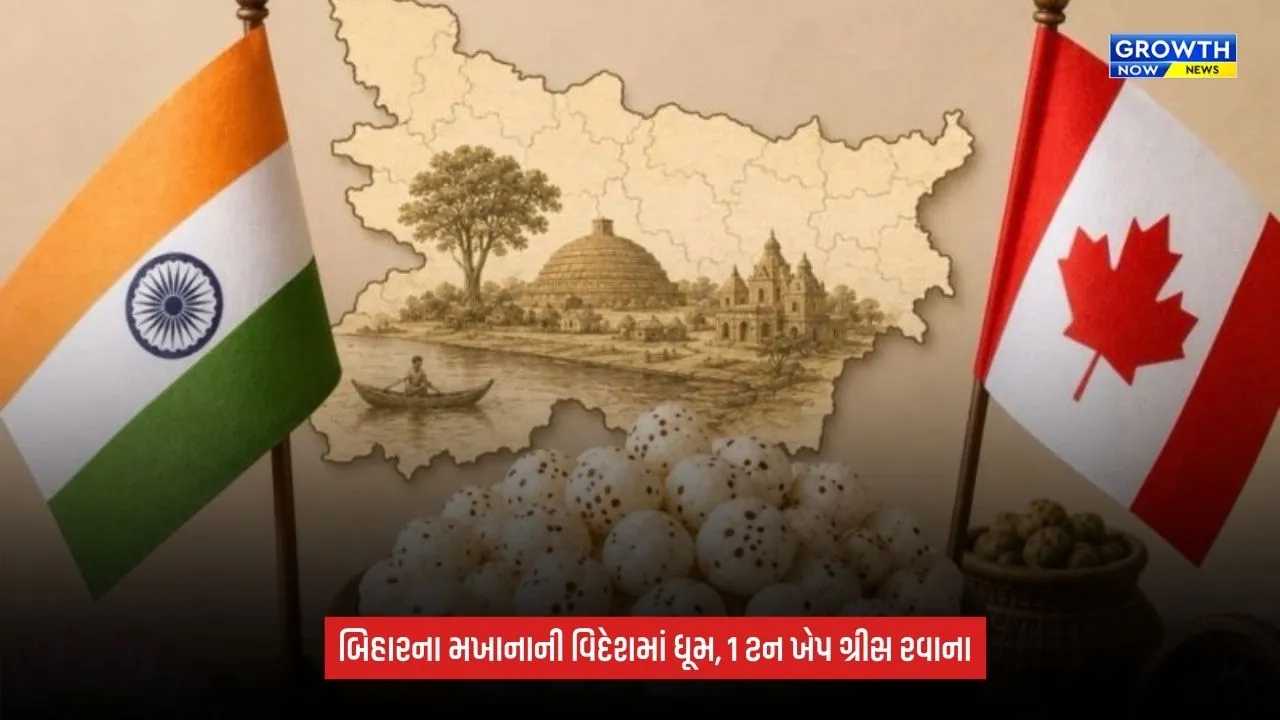 Bihar Makhanaને મળ્યું આંતરરાષ્ટ્રીય બજાર, APEDAની મદદથી ગ્રીસ મોકલાઈ 1 મેટ્રિક ટન મખાનાની ખેપ