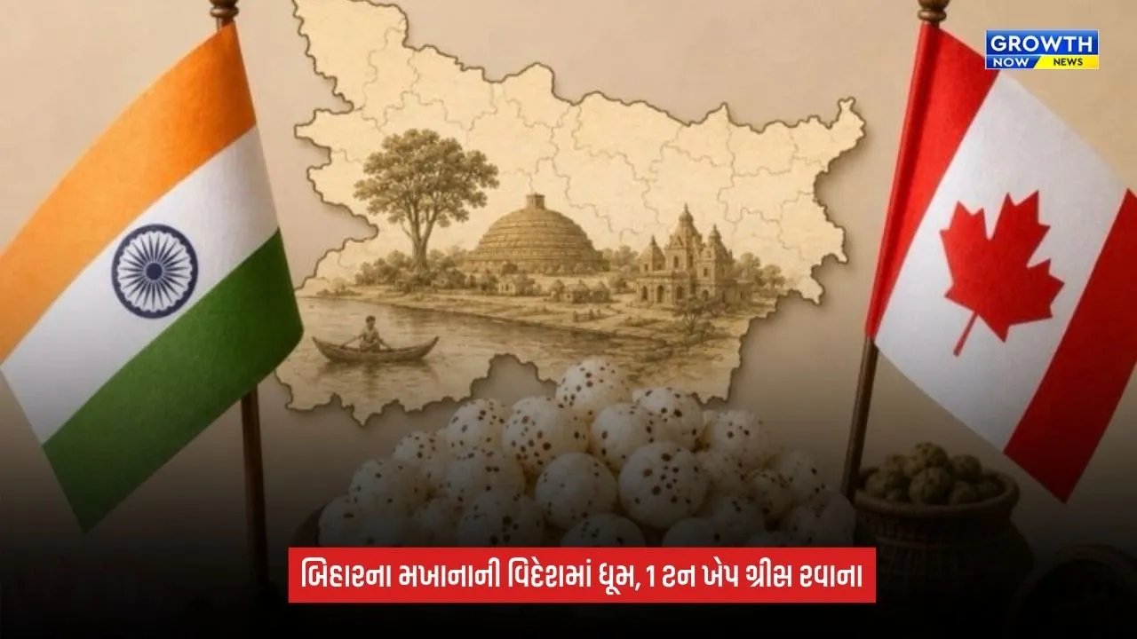 Bihar Makhanaને મળ્યું આંતરરાષ્ટ્રીય બજાર, APEDAની મદદથી ગ્રીસ મોકલાઈ 1 મેટ્રિક ટન મખાનાની ખેપ