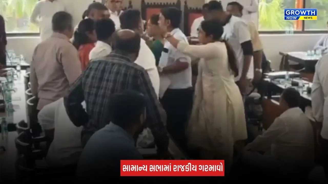 Vadodara : પાલિકાની સામાન્ય સભામાં થયો હોબાળો, સત્તાપક્ષ અને વિપક્ષના નગરસેવકો વચ્ચે ઉગ્ર બોલાચાલી
