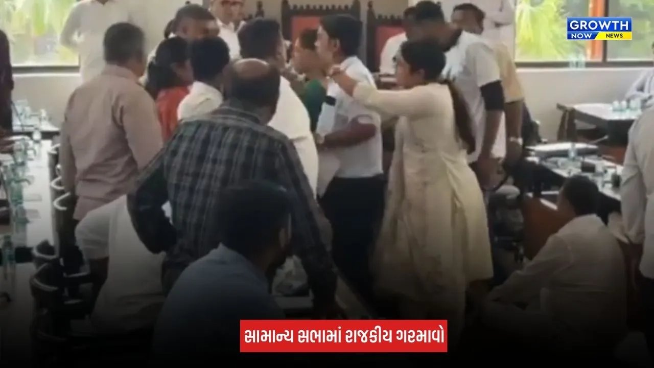 Vadodara : પાલિકાની સામાન્ય સભામાં થયો હોબાળો, સત્તાપક્ષ અને વિપક્ષના નગરસેવકો વચ્ચે ઉગ્ર બોલાચાલી