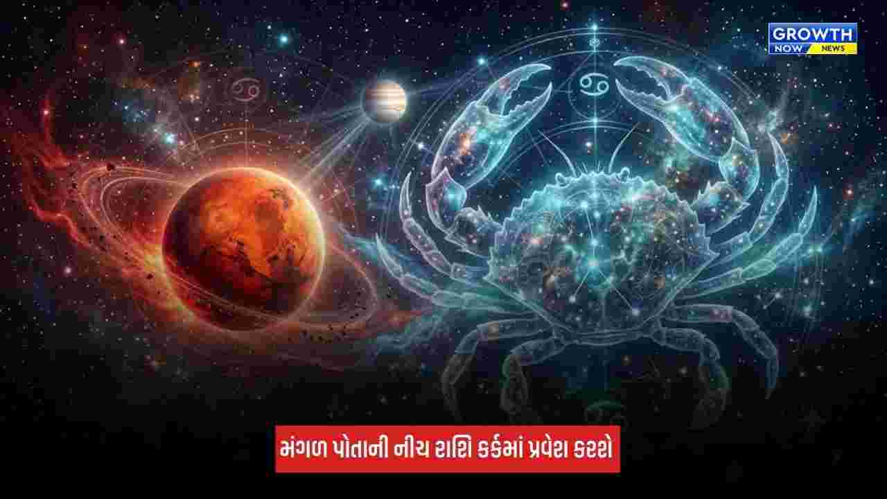 Mars Transit in Cancer: આજથી મંગળ કર્કમાં નીચનો મંગળ દેશ-દુનિયામાં મોટી ઉથલપાથલો કરશે
