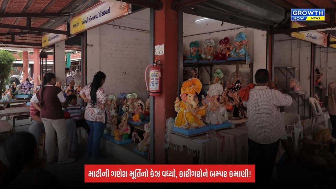 માટી મૂર્તિ મેળો-2026: 23,542 ઇકો-ફ્રેન્ડલી ગણેશ મૂર્તિઓનું વેચાણ, રૂ. 5 કરોડની આવક
