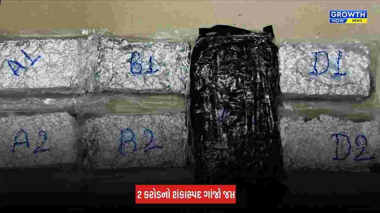 Ahmedabad: એરપોર્ટ પરથી રૂપિયા 2 કરોડનો શંકાસ્પદ ગાંજો જપ્ત, પેડલર અને રિસીવર બંનેની ધરપકડ