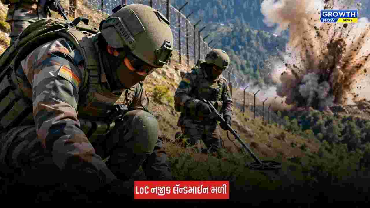 Jammu Kashmir : પૂંછમાં LoC નજીક લૅન્ડમાઈન મળી, સેનાએ સુરક્ષિત રીતે કરી નષ્ટ