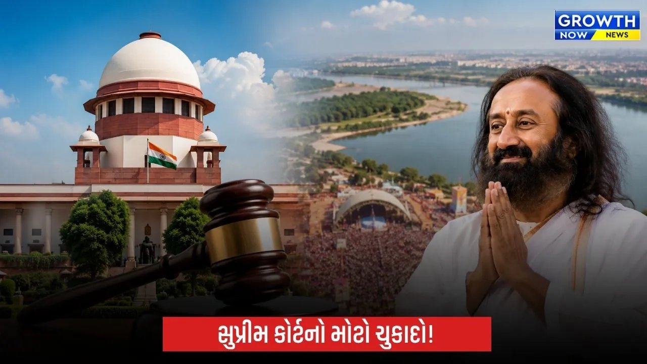 સુપ્રીમ કોર્ટનો મોટો ચુકાદો: આર્ટ ઑફ લિવિંગને યમુના પૂરક્ષેત્ર નુકસાનના આરોપોમાંથી રાહત