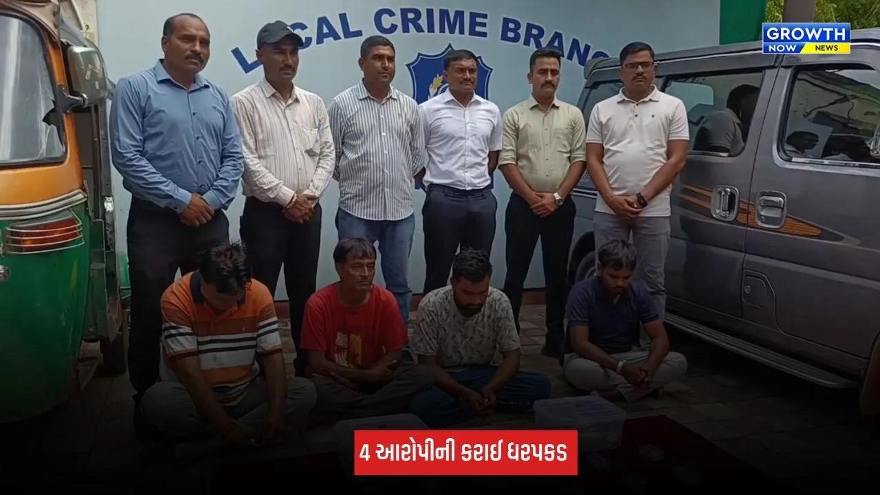 Patan : 22 મંદિરમાં ચોરી કરનાર ગેંગ ઝડપાઈ, 6 લાખથી વધુનો મુદ્દામાલ જપ્ત