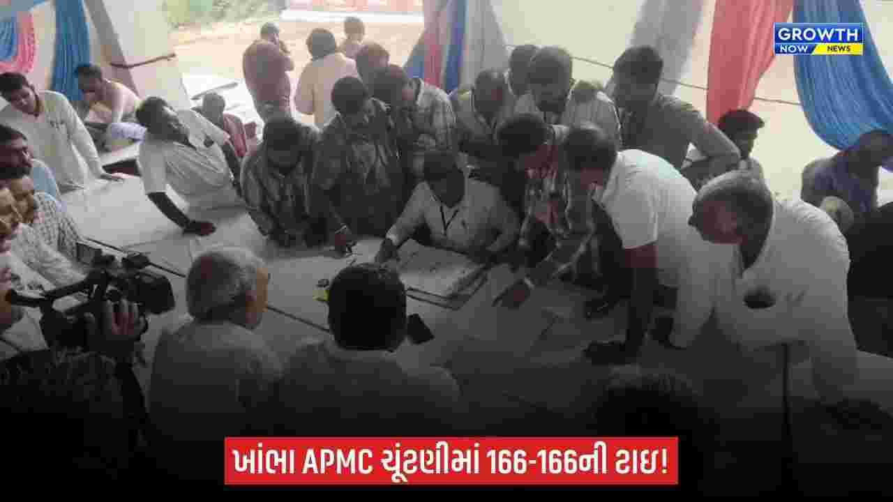 Khambha APMC Election: ખાંભા APMC ચૂંટણીમાં મામલો ગૂંચવાયો, ભાજપના બે ઉમેદવારો વચ્ચે 166-166 મતથી ટાઇ