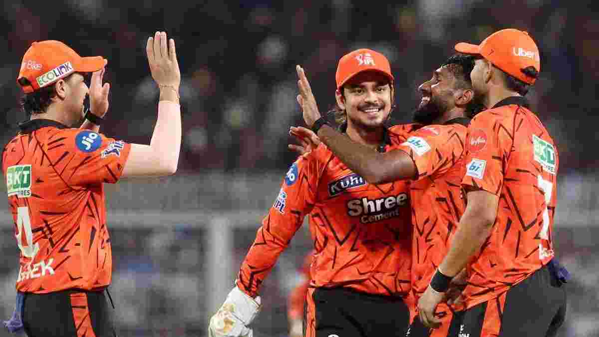 KKR vs SRH: સનરાઇઝર્સ હૈદરાબાદે કોલકાતા નાઇટ રાઇડર્સને 65 રને હરાવ્યું