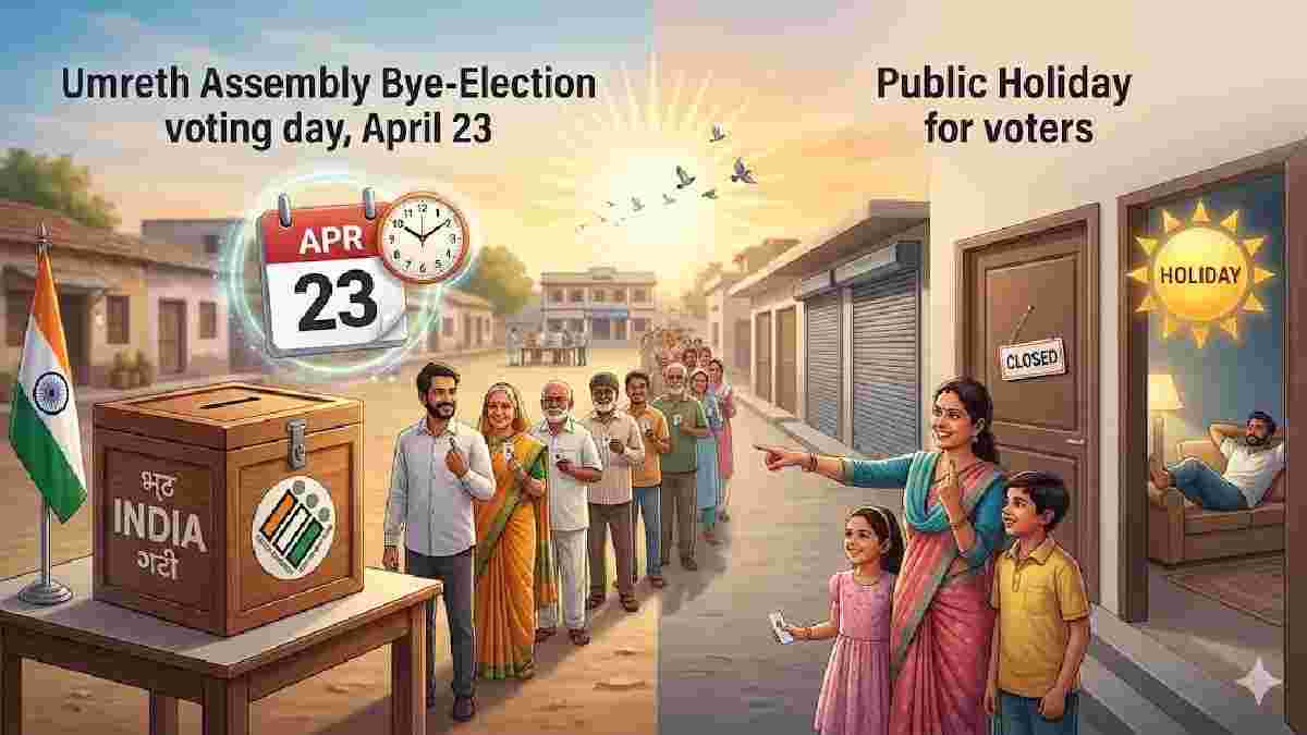 મતદારો માટે સારા સમાચાર: ઉમરેઠ પેટા-ચૂંટણીના મતદાનના દિવસે જાહેર રજા રહેશે