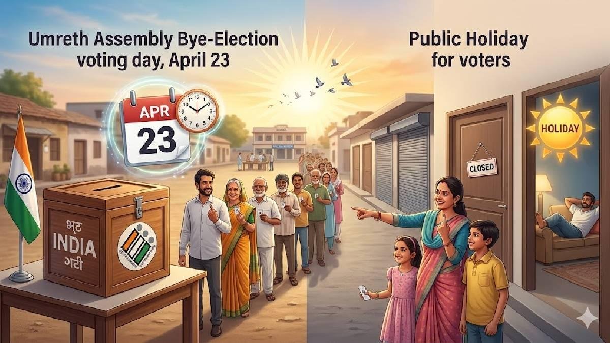 મતદારો માટે સારા સમાચાર: ઉમરેઠ પેટા-ચૂંટણીના મતદાનના દિવસે જાહેર રજા રહેશે