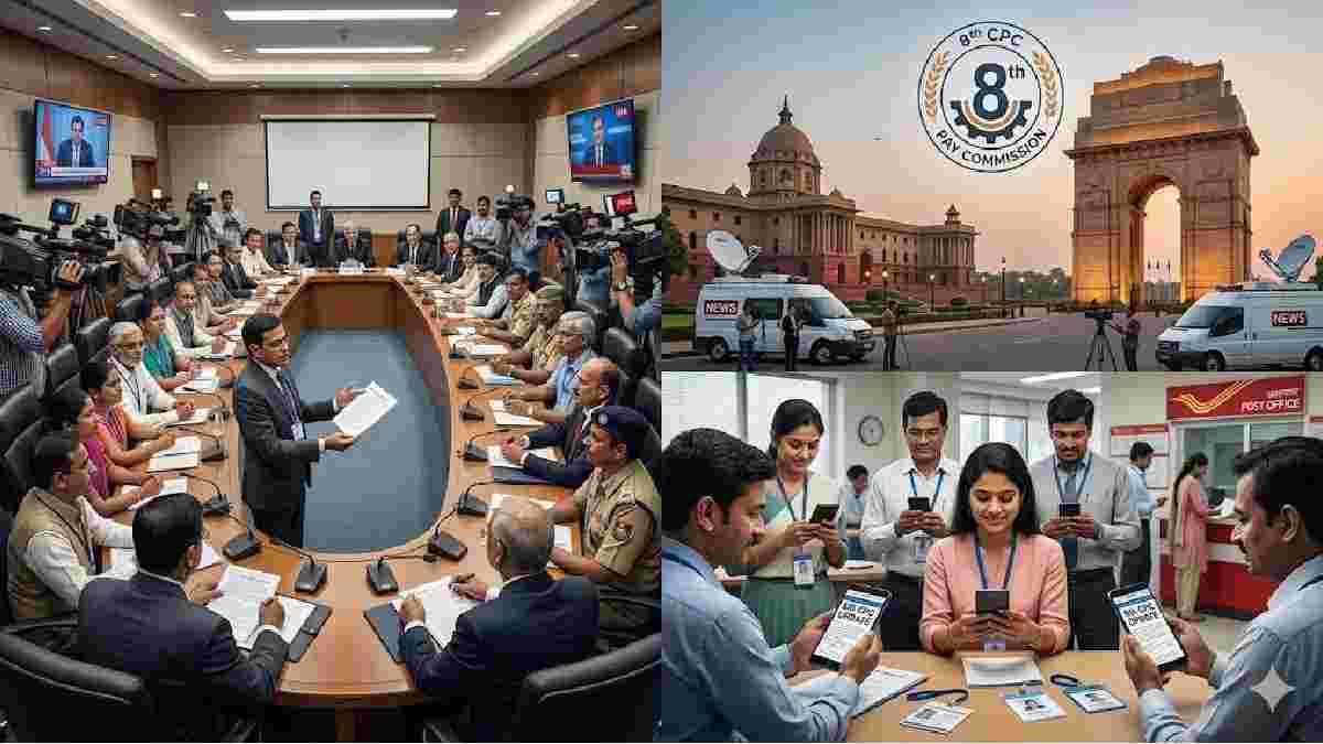 8મું પગાર પંચ અંગે સરકાર એક્શન મોડમાં! કેન્દ્રીય કર્મચારીઓ માટે જાહેર કર્યો મોટો પ્લાન