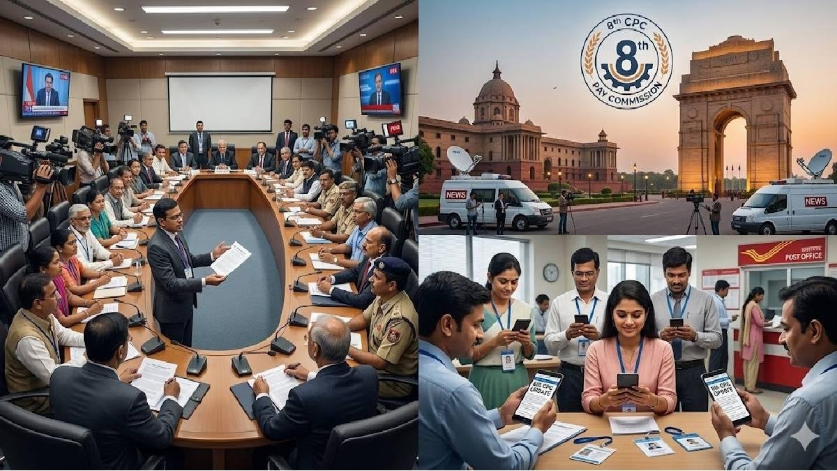 8મું પગાર પંચ અંગે સરકાર એક્શન મોડમાં! કેન્દ્રીય કર્મચારીઓ માટે જાહેર કર્યો મોટો પ્લાન
