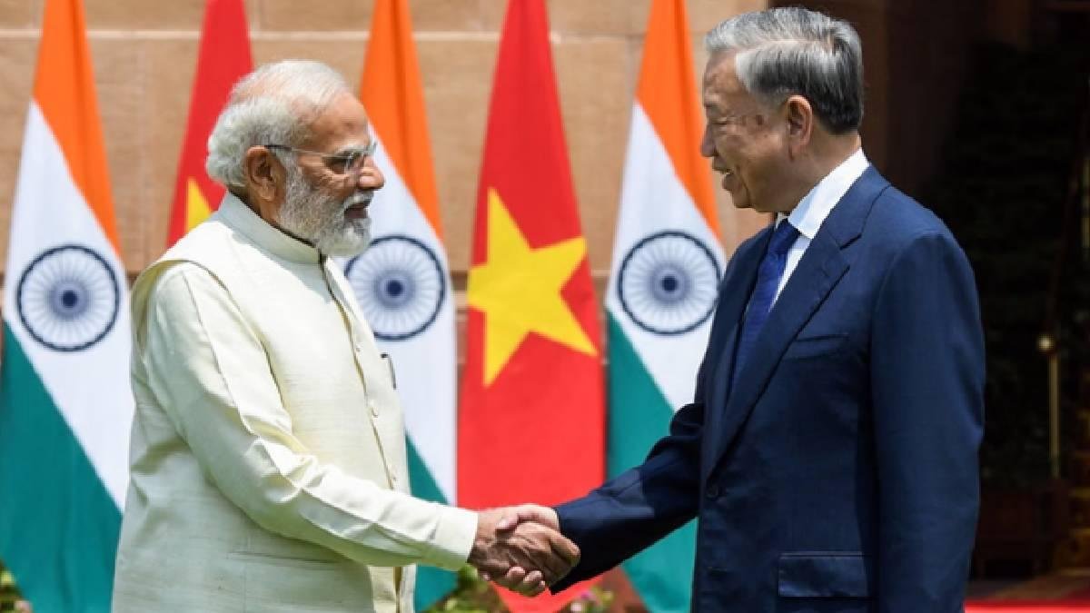 હૈદરાબાદ હાઉસ: પીએમ મોદીએ વિયેતનામના રાષ્ટ્રપતિનું સ્વાગત કર્યું, બંને નેતાઓ વચ્ચે દ્વિપક્ષીય બેઠક થઈ