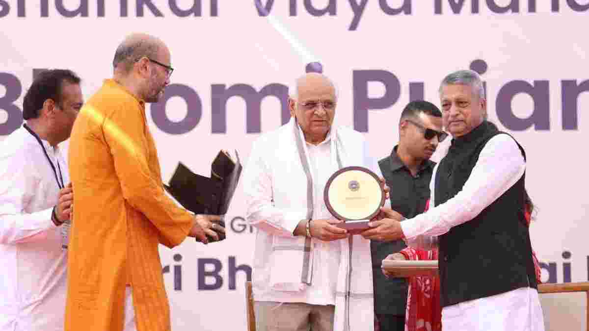 સાણંદના ગોધાવીમાં જ્ઞાનના નવા મંદિરનો પાયો નાખાયો