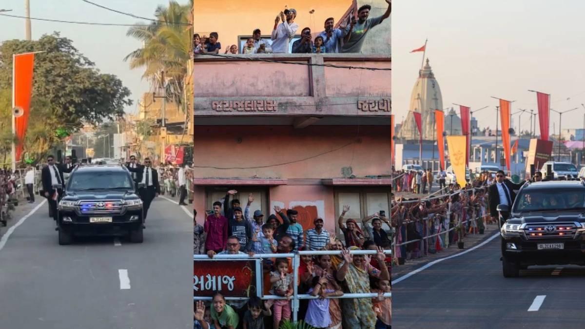 સોમનાથમાં PM મોદીએ કર્યો ભવ્ય રોડ શો, લોકોએ કર્યું ઉમળકાભેર સ્વાગત