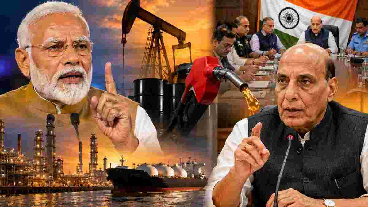 PM મોદીની તેલ બચાવવાની અપીલ બાદ સરકાર એક્શનમાં, રાજનાથ સિંહે બોલાવી ઈમરજન્સી બેઠક