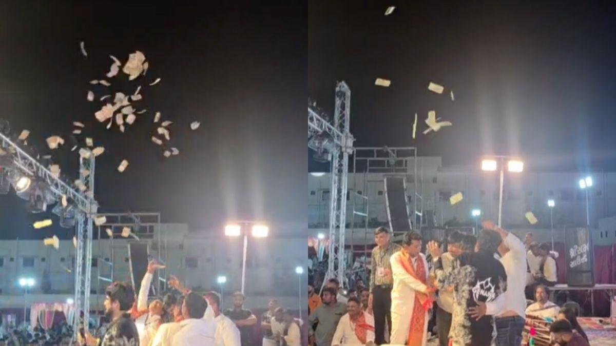 કાલાવડમાં સમૂહ લગ્નનો અનોખો રંગ! ડોલર, ચાંદી અને ચલણી નોટોનો વરસાદ
