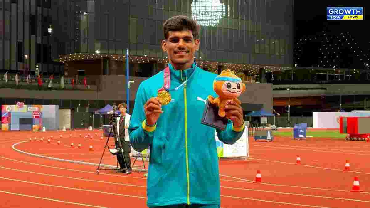 વાપીના 18 વર્ષીય ખેલાડીની અનોખી સિદ્ધિ, ચીનમાં યોજાયેલી ડેકાથલોન સ્પર્ધામાં સુવર્ણ ચંદ્રક જીત્યો