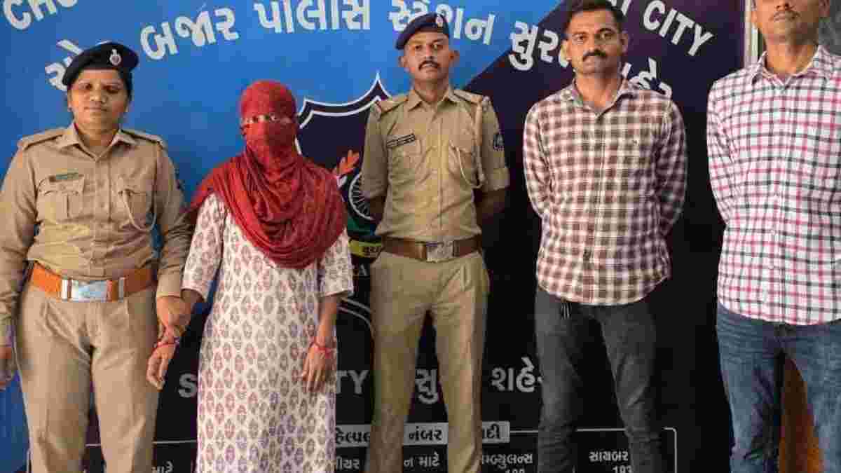 સુરતમાં નવજાત શિશુને કચરામાં ફેંકી દેવાનો ચોંકાવનારો કિસ્સો, પોલીસે માતાની ધરપકડ કરી