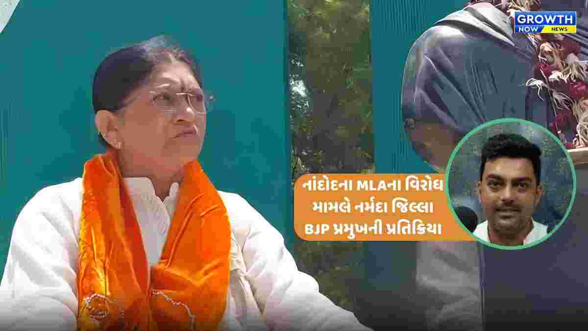 નાંદોદના MLAના વિરોધ મામલે જિલ્લા ભાજપ પ્રમુખ નીલ રાવની પ્રતિક્રિયા