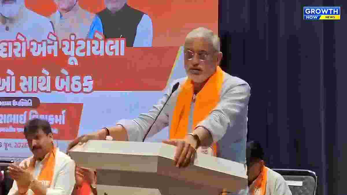 પ્રદેશ ભાજપ પ્રમુખ જગદીશ વિશ્વકર્મા વલસાડની મુલાકાતે, વિકાસ કાર્યોની કરી સમીક્ષા