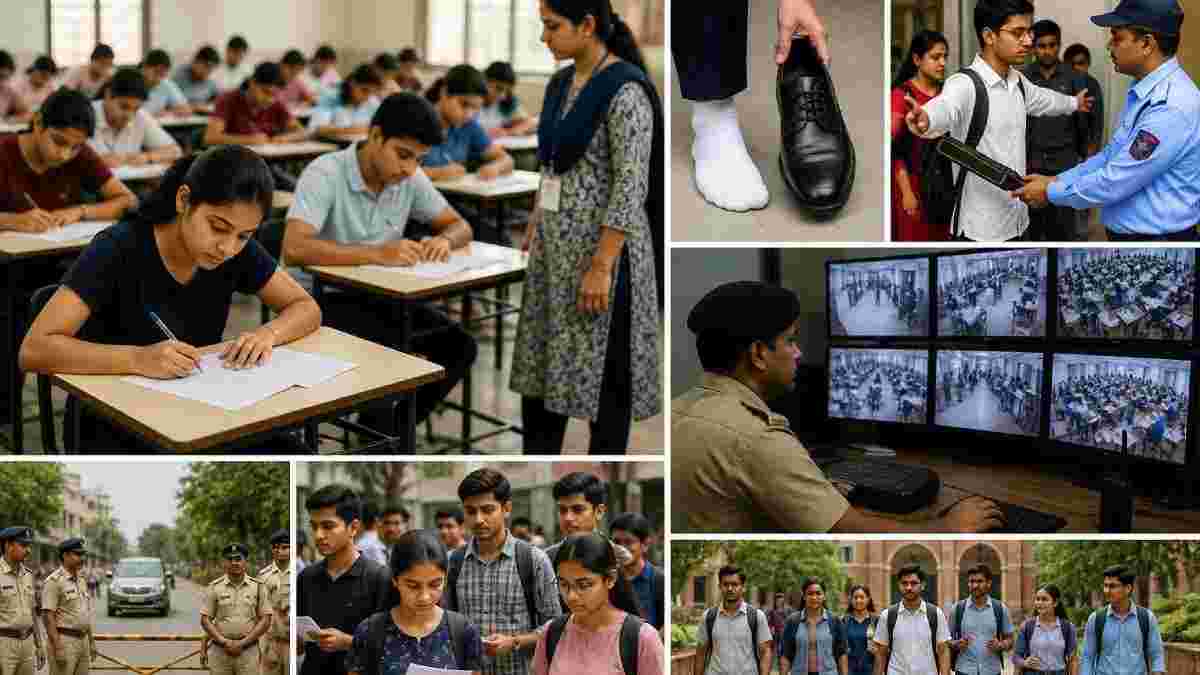 અમદાવાદમાં RE-NEET પરીક્ષા દરમિયાન હિજાબ-કંઠી મુદ્દે વિવાદ, વાલીઓએ ભેદભાવના આક્ષેપો સાથે કર્યો હોબાળો