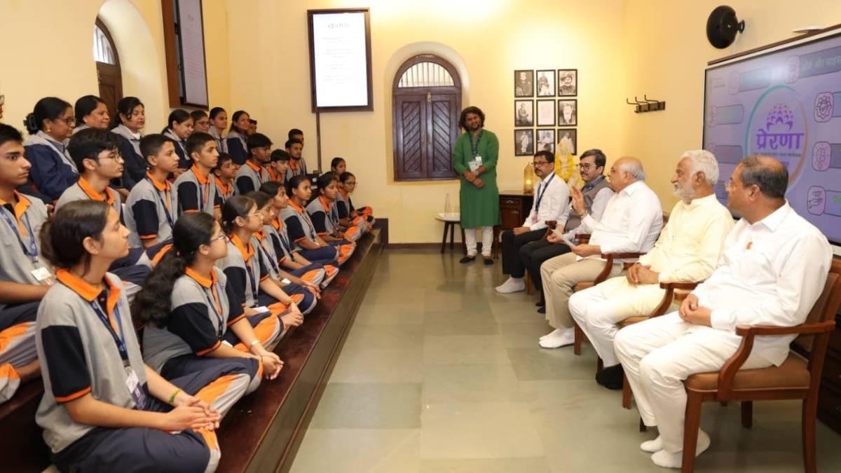 વડનગરમાં મુખ્યમંત્રી ભૂપેન્દ્ર પટેલે ‘પ્રેરણા સંકુલ’ની મુલાકાત લીધી