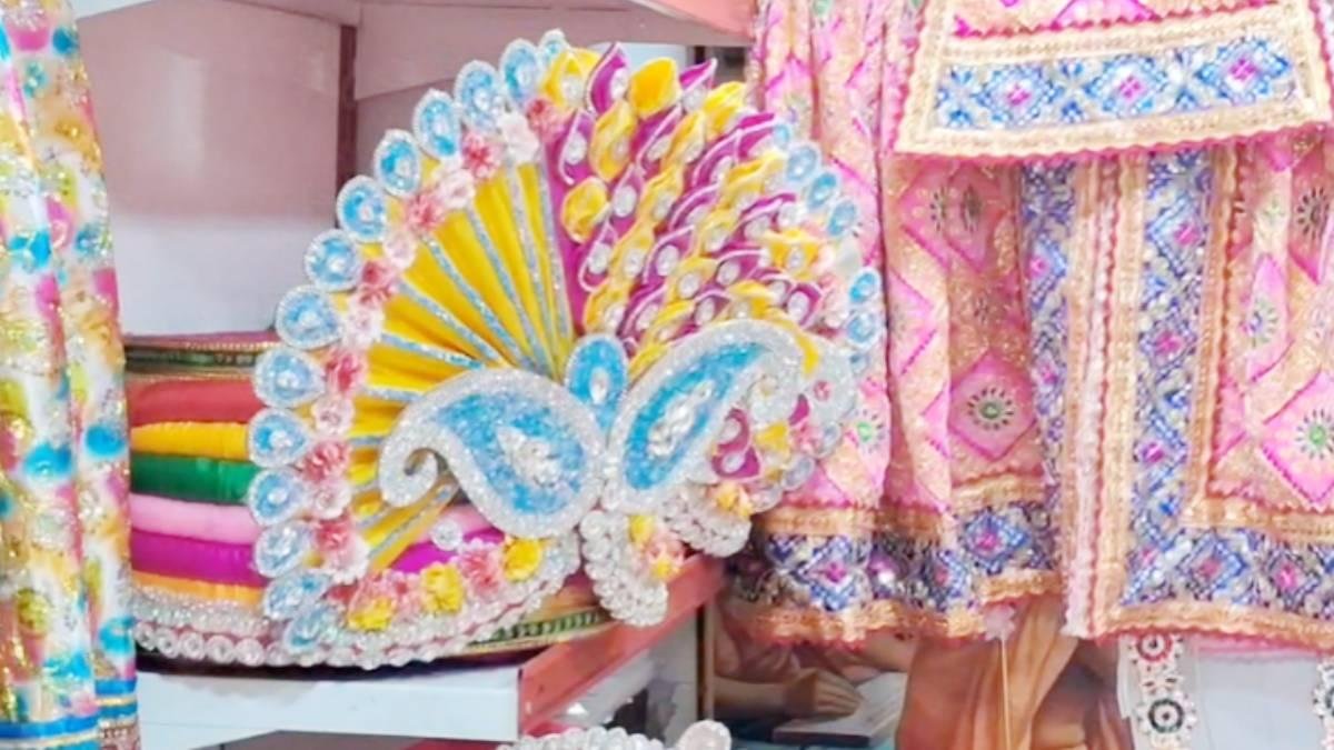 23 વર્ષથી ભગવાન જગન્નાથના વાઘા તૈયાર કરી રહ્યા છે સુનિલ સોની, આ વર્ષે રાજસ્થાની ગોટા-પટ્ટી થીમ સાથે મોતી જડિત મુગટ બનશે આકર્ષણ