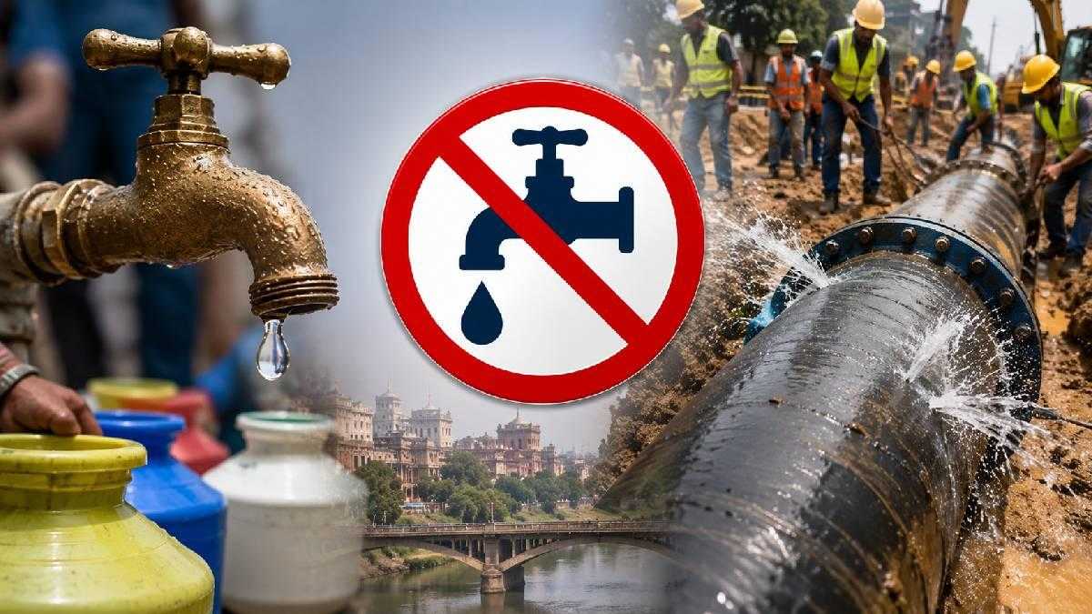 અમદાવાદના પશ્ચિમ ઝોનના કેટલાક વિસ્તારોમાં પાણીનો કાપ! 18 ઓગસ્ટે સાંજે પાણી નહીં આવે!